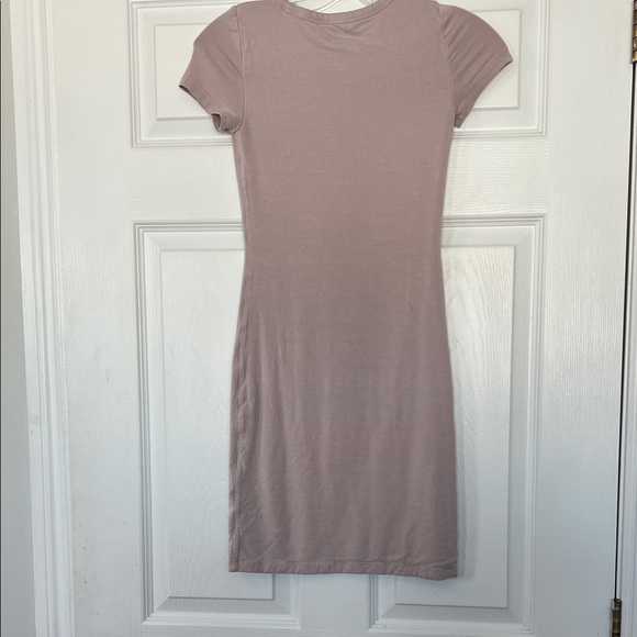 Wilfred Mauve Cap Sleeve Mini Dress - Picture 3 of 3